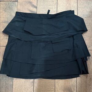 BCBGMaxAzria Black Asymmetrical Skirt